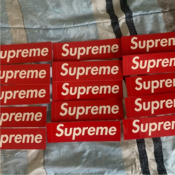 15 Supreme Box Logo Stickers - Picture 2 of 2